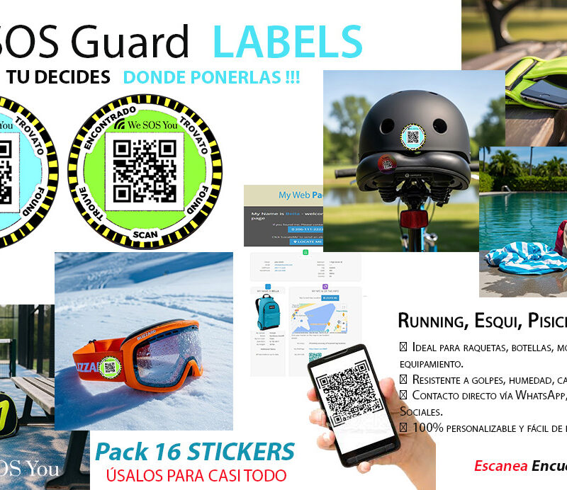 ETIQUETAS LOCALIZADORAS DE EMERGENCIA