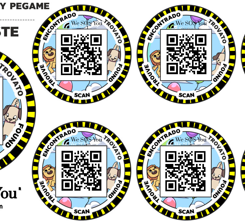 ETIQUETAS DE EMERGENCIA LOCALIZADORAS