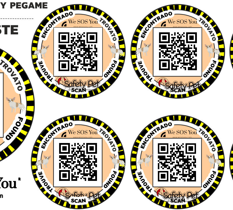 ETIQUETAS LOCALIZADORAS DE EMERGENCIA