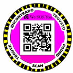 ETIQUETAS LOCALIZADORAS DE EMERGENCIA