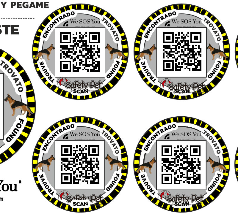 ETIQUETAS LOCALIZADORAS DE EMERGENCIA