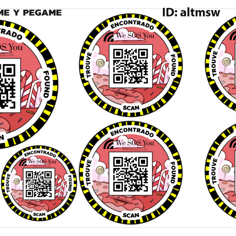 etiquetas para localizar objetos