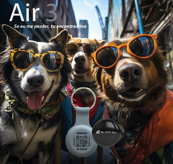 SAFETY PET AIR 3. PENDENTE LOCALIZADOR PARA ANIMAIS DE ESTIMAÇÃO COM GPS