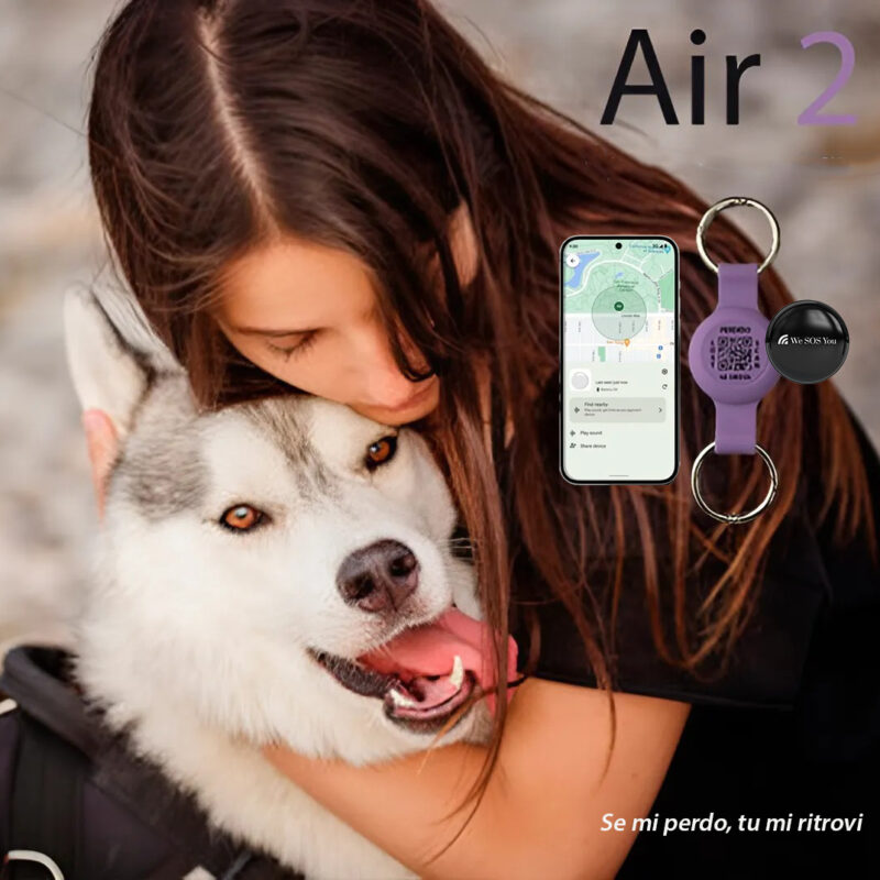 SAFETY PET AIR 2. COLLARE LOCALIZZATORE GPS PER ANIMALI DOMESTICI