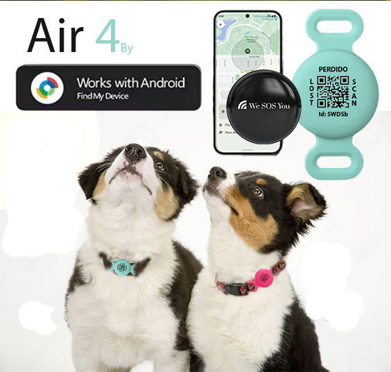 SAFETY PET AIR M. MEDAGLIA CON LOCALIZZATORE GPS PER CANI DI TAGLIA MEDIA